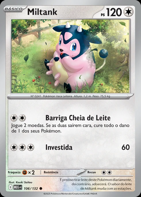Miltank, ME01 106/132, Comum