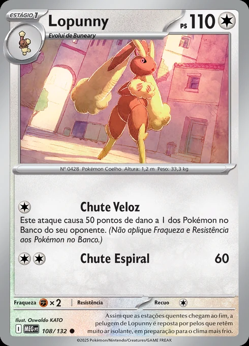 Lopunny, ME01 108/132, Comum