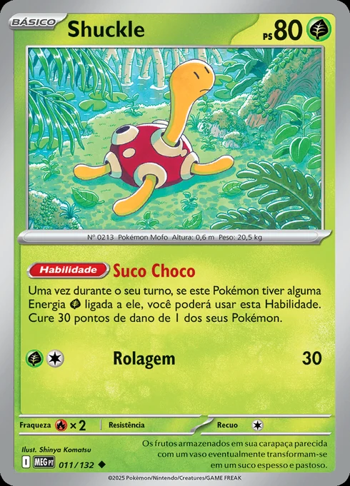 Shuckle, ME01 011/132, Incomum