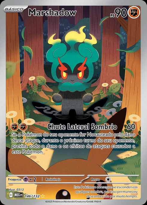 Marshadow, ME01 146/132, Rara Ilustração