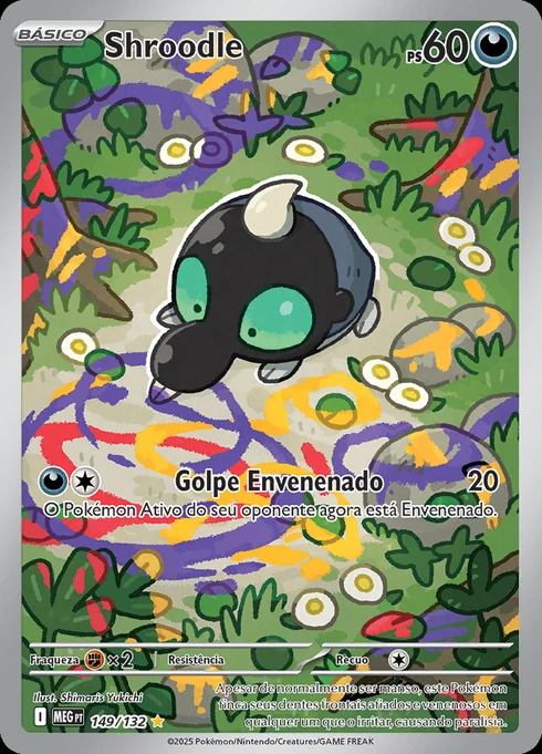 Shroodle, ME01 149/132, Rara Ilustração