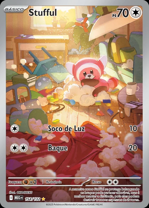 Stufful, ME01 154/132, Rara Ilustração