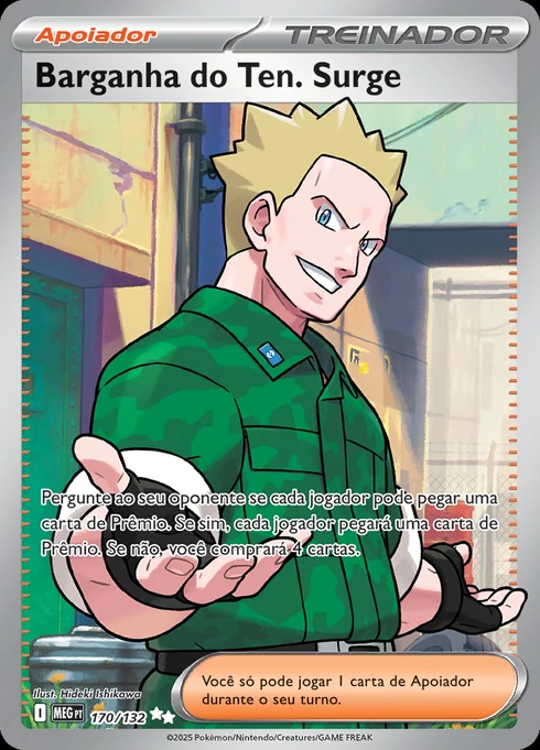 Lt. Surge's Bargain, ME01 170/132, Ultra Rara