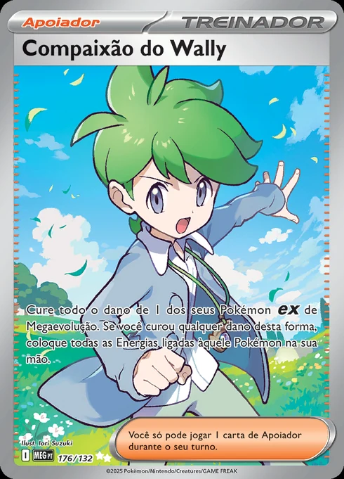 Wally's Compassion, ME01 176/132, Ultra Rara