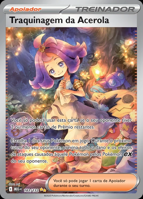 Acerola's Mischief, ME01 183/132, Rara Ilustração Especial