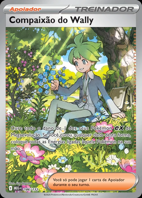 Wally's Compassion, ME01 186/132, Rara Ilustração Especial