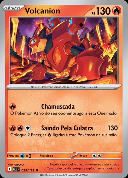 Volcanion, ME01 025/132, Incomum