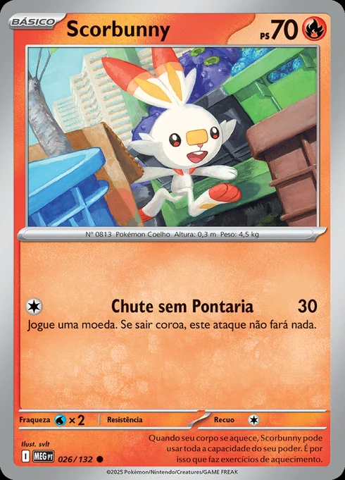 Scorbunny, ME01 026/132, Comum
