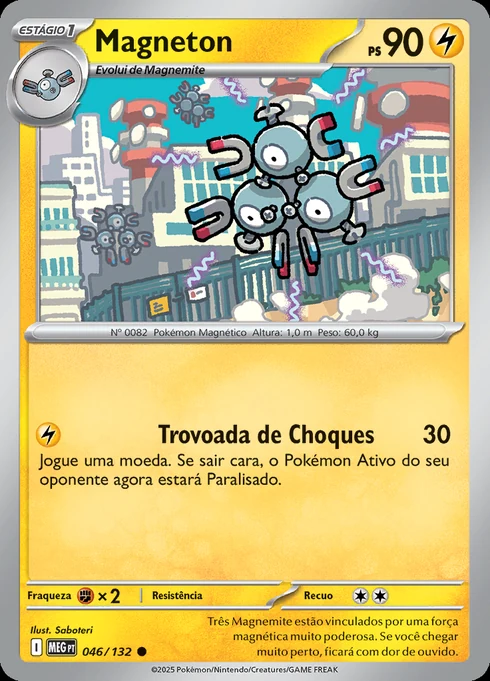 Magneton, ME01 046/132, Comum