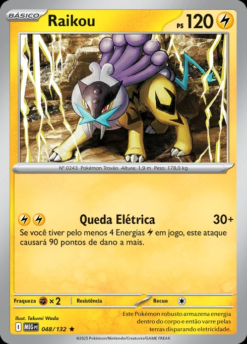 Raikou, ME01 048/132, Rara