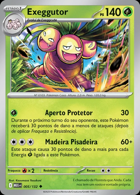 Exeggutor, ME01 005/132, Incomum