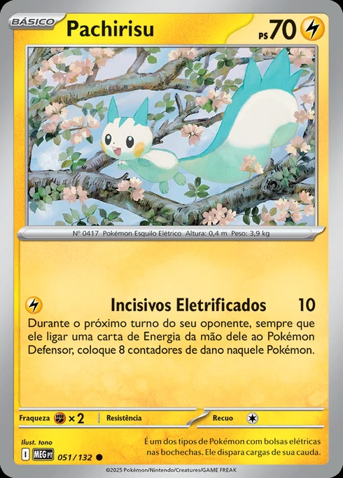 Pachirisu, ME01 051/132, Comum