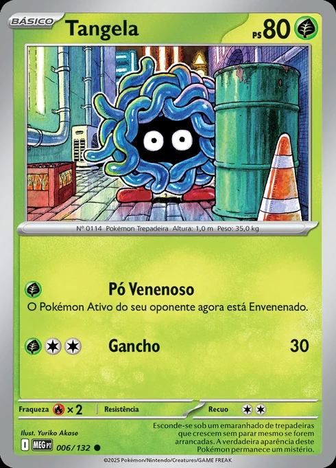 Tangela, ME01 006/132, Comum