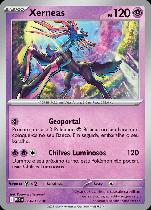 Xerneas, ME01 064/132, Rara
