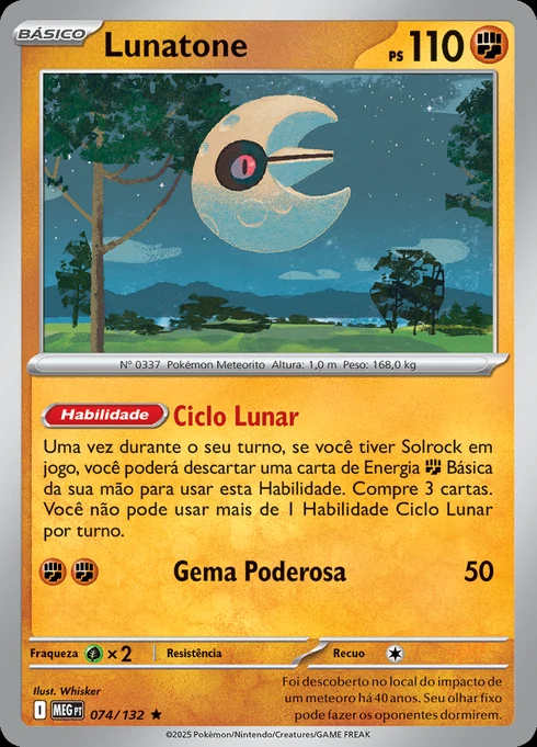 Lunatone, ME01 074/132, Rara