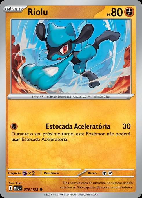 Riolu, ME01 076/132, Comum