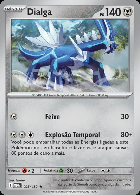 Dialga, ME01 095/132, Rara