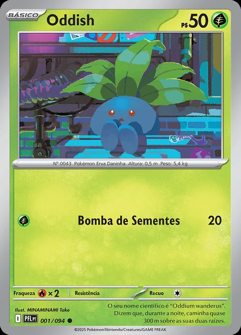 Oddish, ME02 001/094, Comum