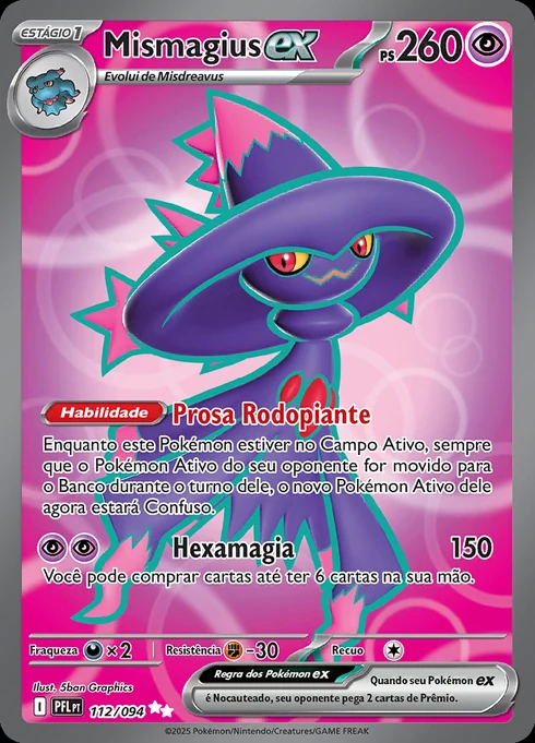 Mismagius ex, ME02 112/094, Ultra Rara