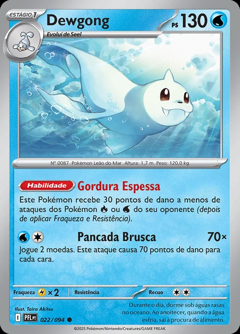 Dewgong, ME02 022/094, Comum