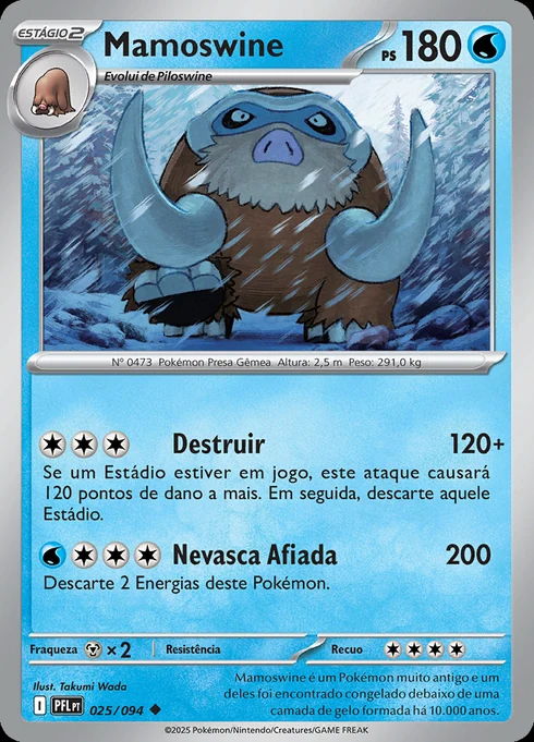 Mamoswine, ME02 025/094, Incomum
