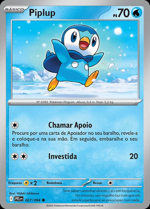 Piplup, ME02 027/094, Comum