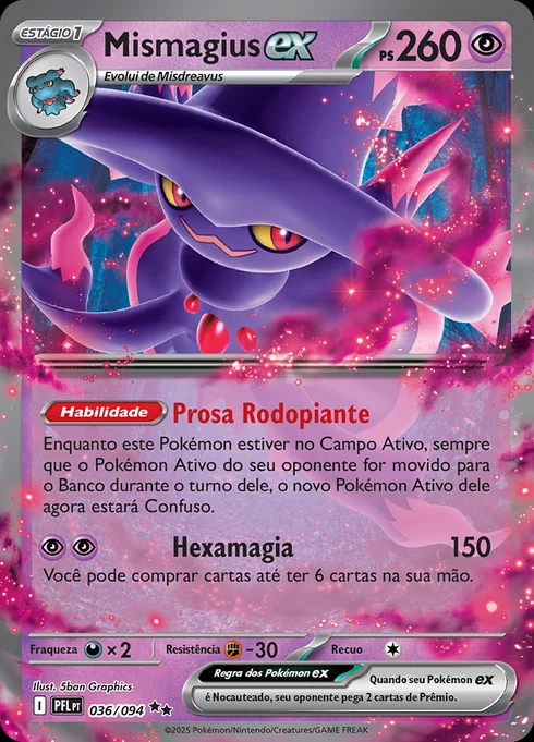 Mismagius ex, ME02 036/094, Rara Dupla
