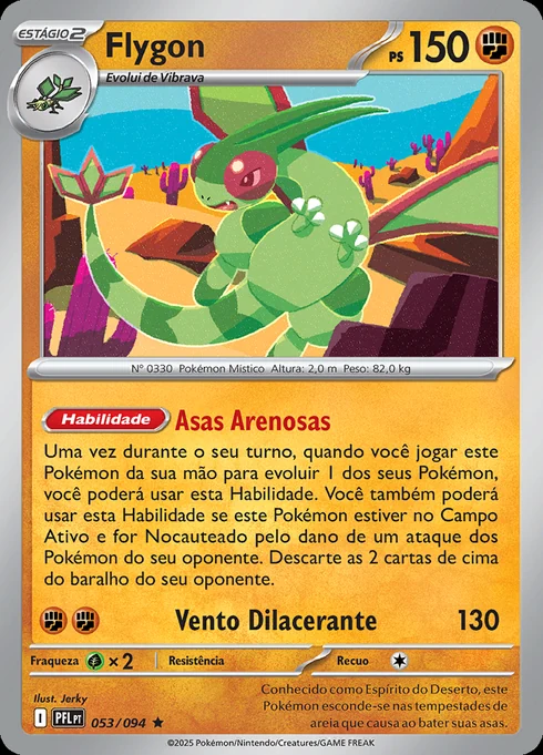 Flygon, ME02 053/094, Rara