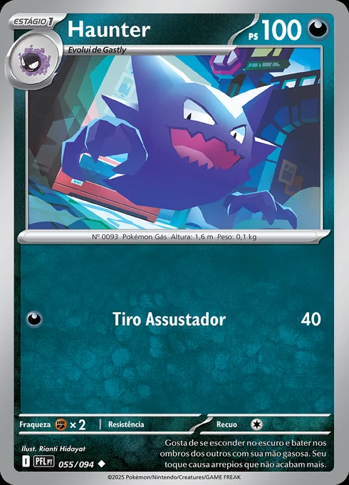 Haunter, ME02 055/094, Incomum