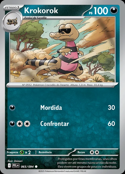 Krokorok, ME02 065/094, Comum