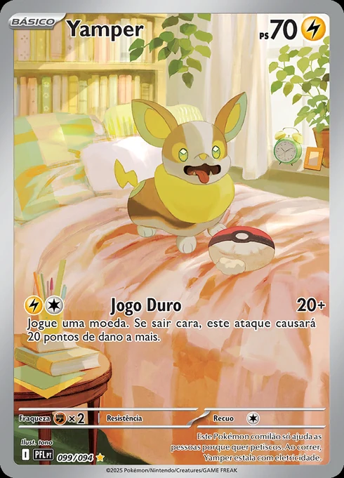 Yamper, ME02 099/094, Rara Ilustração