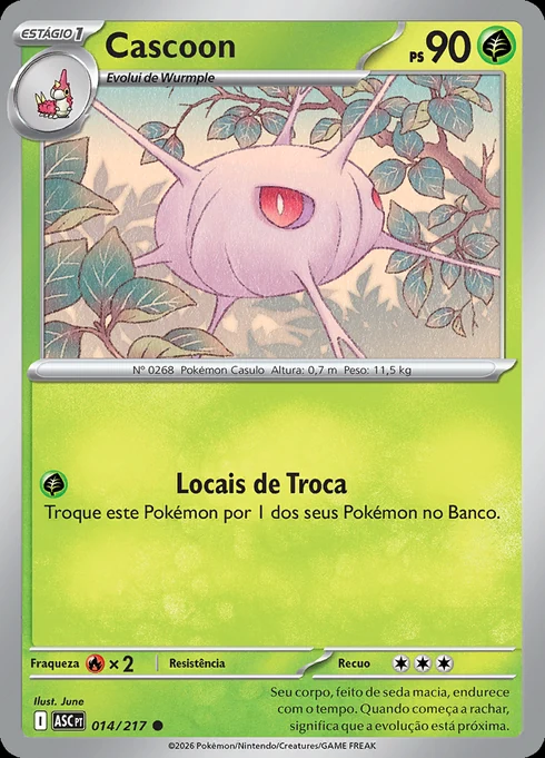 Cascoon, ME2.5 014/217, Comum