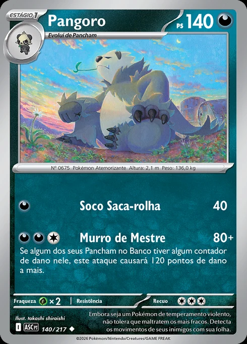 Pangoro, ME2.5 140/217, Incomum