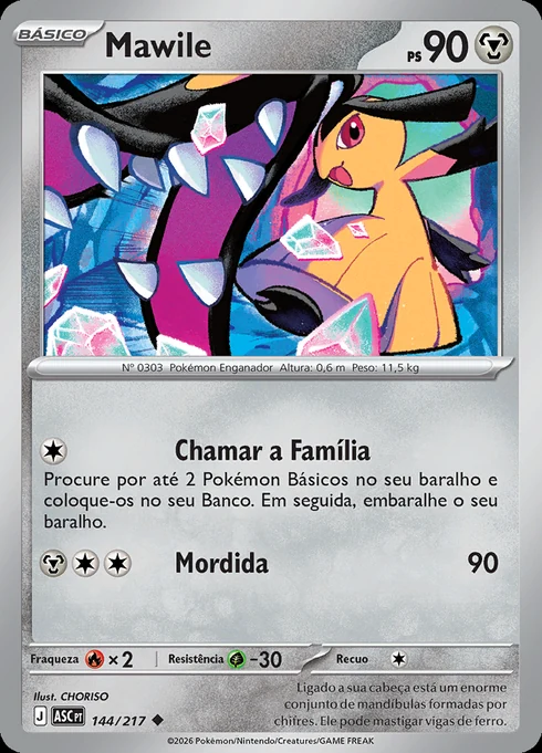 Mawile, ME2.5 144/217, Incomum