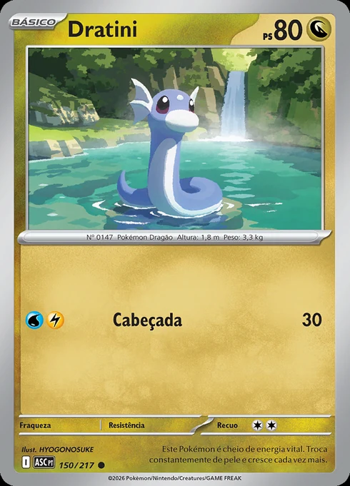 Dratini, ME2.5 150/217, Comum