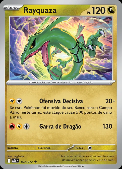 Rayquaza, ME2.5 153/217, Rara