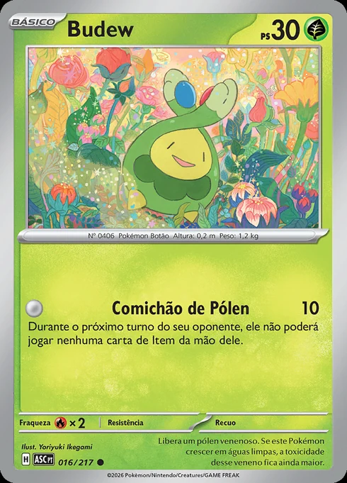 Budew, ME2.5 016/217, Comum