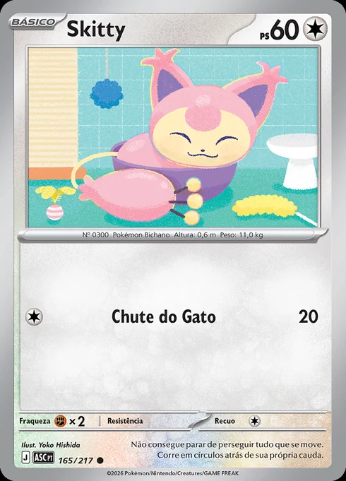 Skitty, ME2.5 165/217, Comum