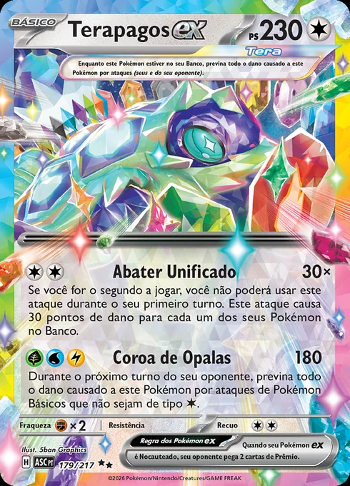 Terapagos ex, ME2.5 179/217, Rara Dupla
