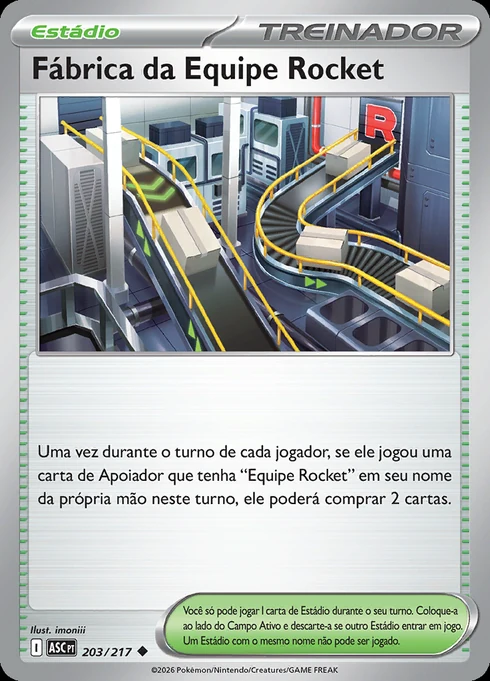 Team Rocket's Factory, ME2.5 203/217, Incomum