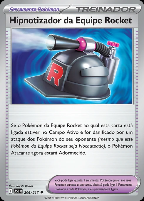 Team Rocket's Hypnotizer, ME2.5 206/217, Incomum