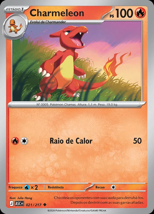 Charmeleon, ME2.5 021/217, Incomum