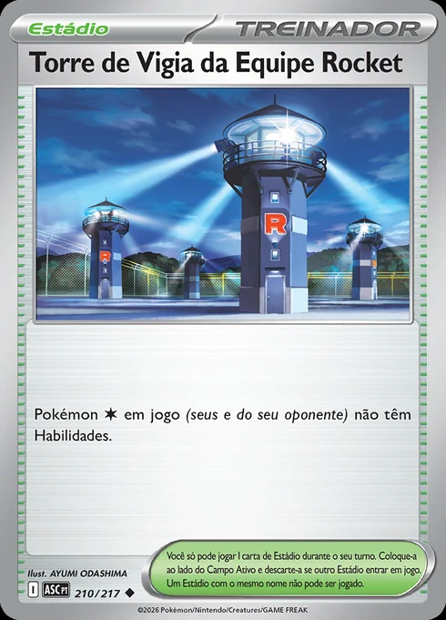 Team Rocket's Watchtower, ME2.5 210/217, Incomum