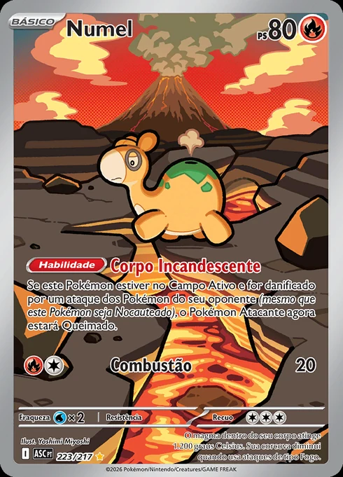 Numel, ME2.5 223/217, Rara Ilustração