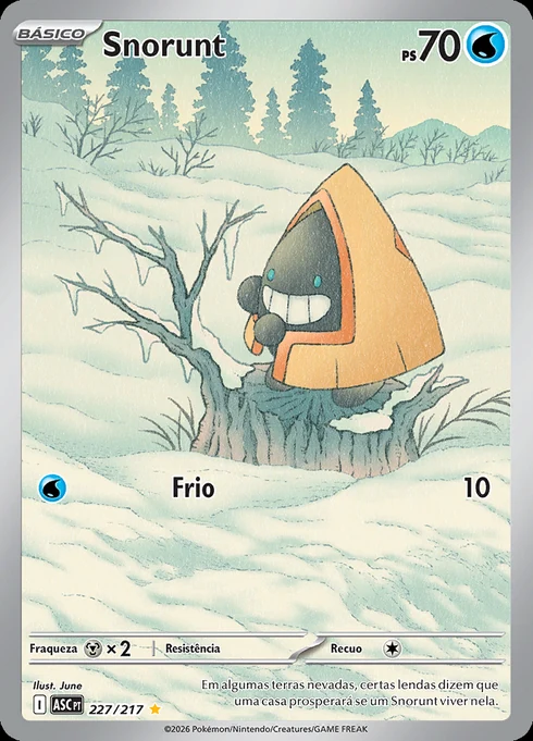 Snorunt, ME2.5 227/217, Rara Ilustração