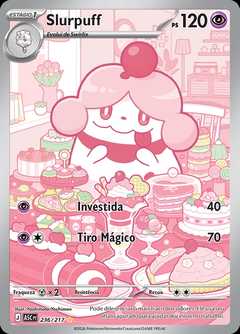 Slurpuff, ME2.5 236/217, Rara Ilustração