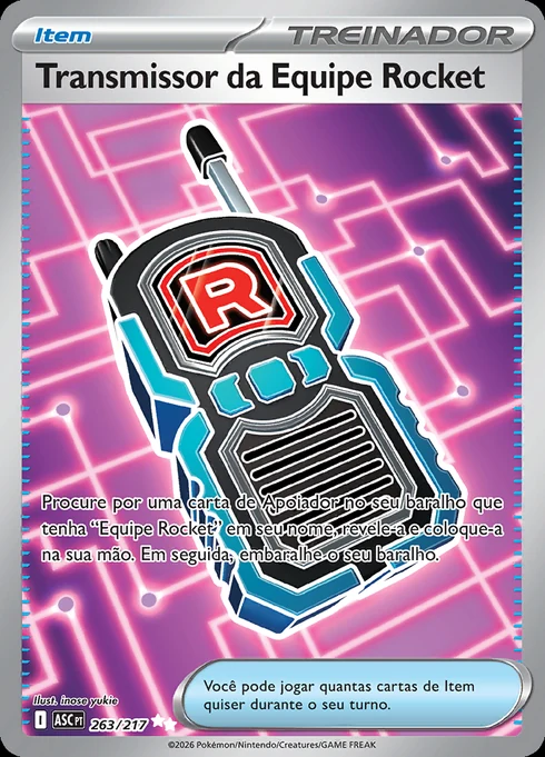 Team Rocket's Transceiver, ME2.5 263/217, Ultra Rara