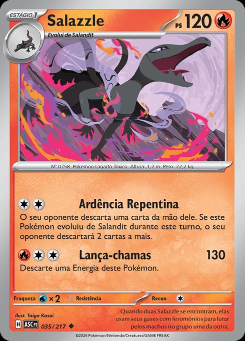 Salazzle, ME2.5 035/217, Incomum