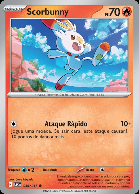 Scorbunny, ME2.5 036/217, Comum