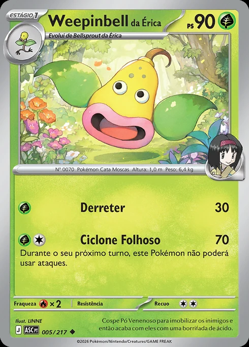 Erika's Weepinbell, ME2.5 005/217, Incomum